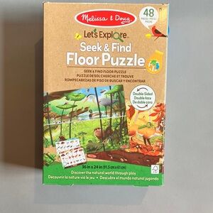Melissa and Doug- Seek & Find Floor Puzzle